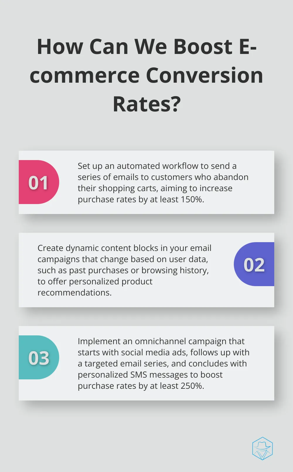 Infographic: How Can We Boost E-commerce Conversion Rates?