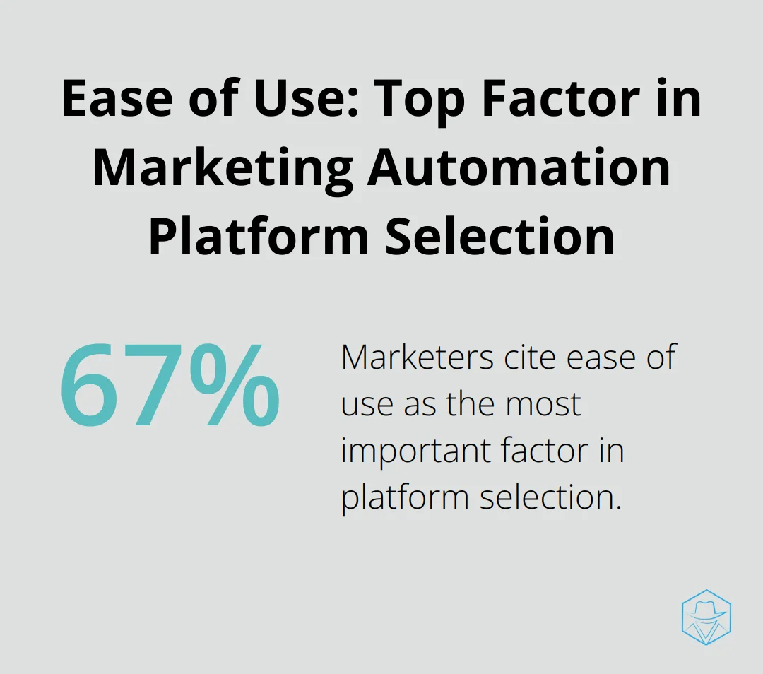 67% of marketers prioritize ease of use when choosing a marketing automation platform