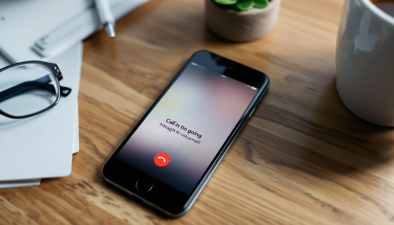 Phone goes straight to voicemail