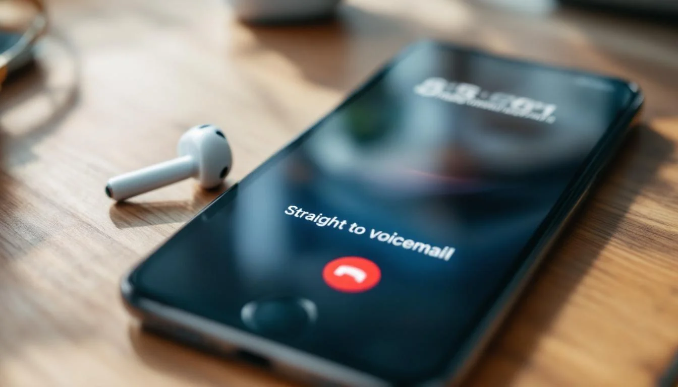 Why does phone go straight to voicemail
