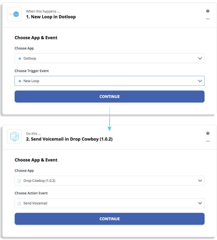 New Loop in DotLoop form via Drop Cowboy